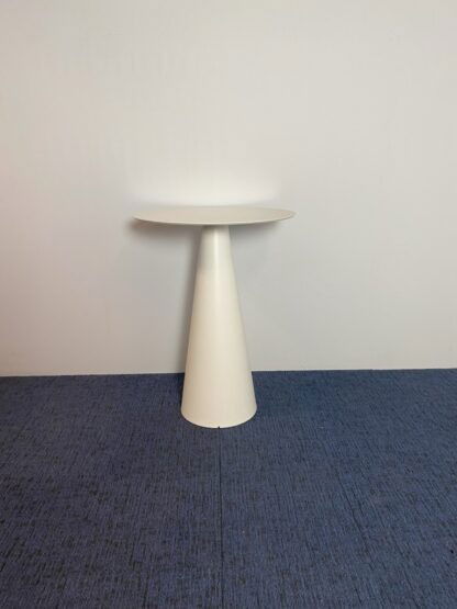 Hoge ronde vergadertafel Pedrali Ikon - wit