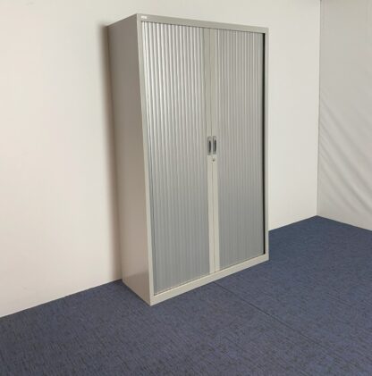 Roldeurkast, aluminium, H 195 x B 120 x D 45 cm. - Afbeelding 2