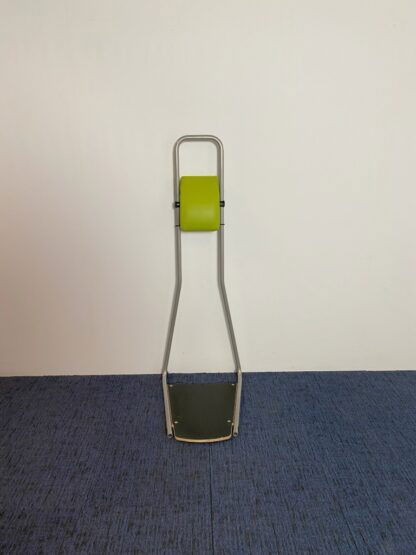 Stand4Work Stahulp & leunstoel, groen/aluminium - Afbeelding 3