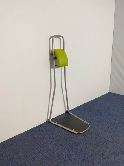 Stand4Work Stahulp & leunstoel, groen/aluminium - Afbeelding 2