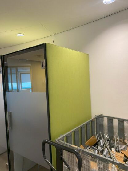 Palau Boston akoestische belcel, groen/grijs, H 220 x B 102 x D 123 cm. - Afbeelding 6