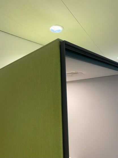 Palau Boston akoestische belcel, groen/grijs, H 220 x B 102 x D 123 cm. - Afbeelding 7