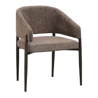 Vergaderstoel Trendline Royal, kleur naar keuze, donkerbruin 4-poot frame