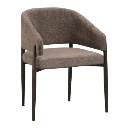 Vergaderstoel Trendline Royal, kleur naar keuze, donkerbruin 4-poot frame