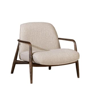 Fauteuil Trendline Joy, kleur naar keuze, essenhouten frame, nieuw