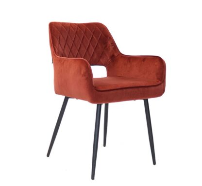 Vergaderstoel Trendline Doozy, kleur naar keuze (velvet), zwart frame, nieuw - Afbeelding 2