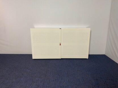 Schuifdeurkast Gispen (akoestisch), wit, H 100 x B 180 x D 46 cm.