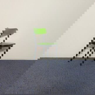 Vergaderstoel Vitra Basel, design, zwart/groen