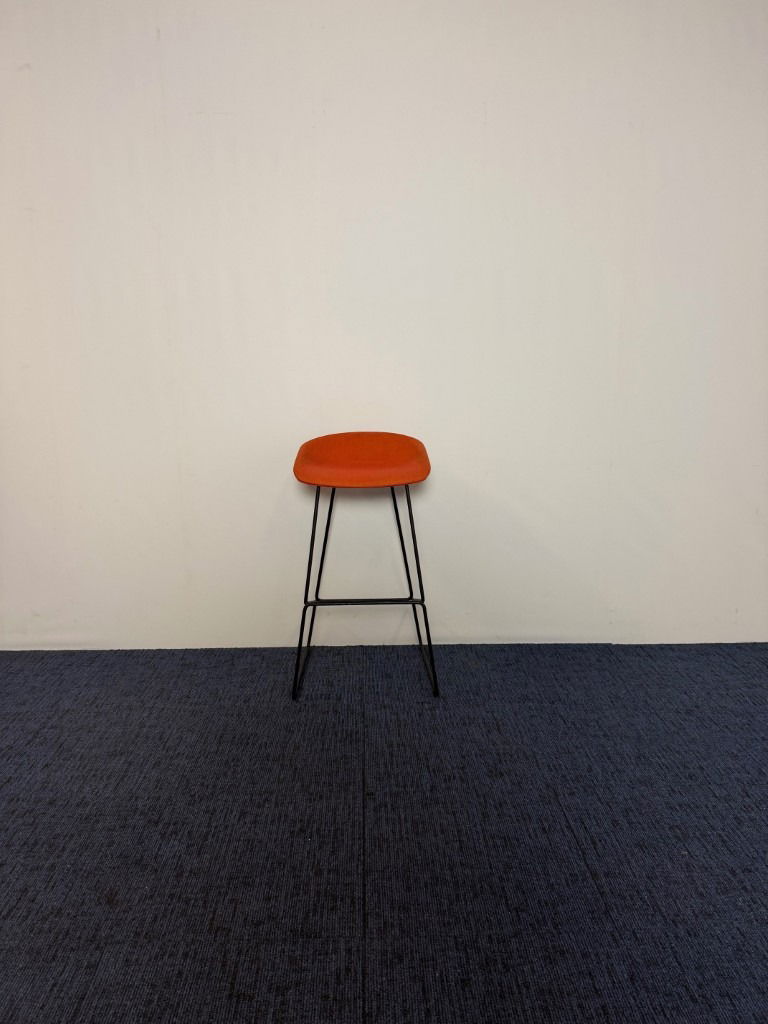 Barkruk HAY About A Stool 'AAS' 38 - oranje/zwart - Afbeelding 4