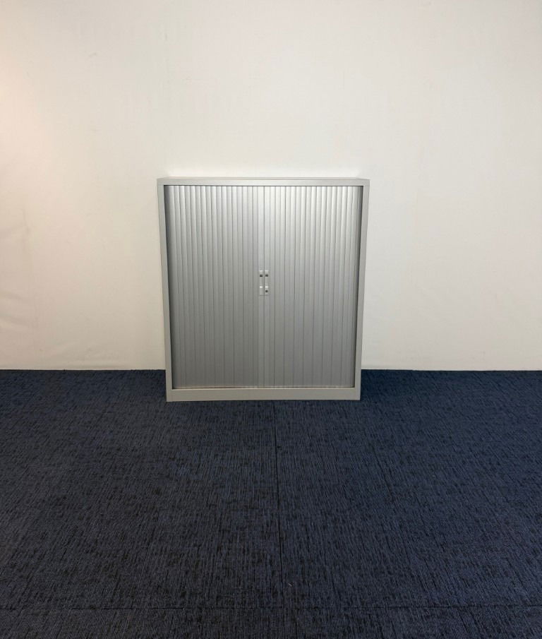 Roldeurkast Markant, aluminium, H 135 x B 120 x D 45 cm. - Afbeelding 2