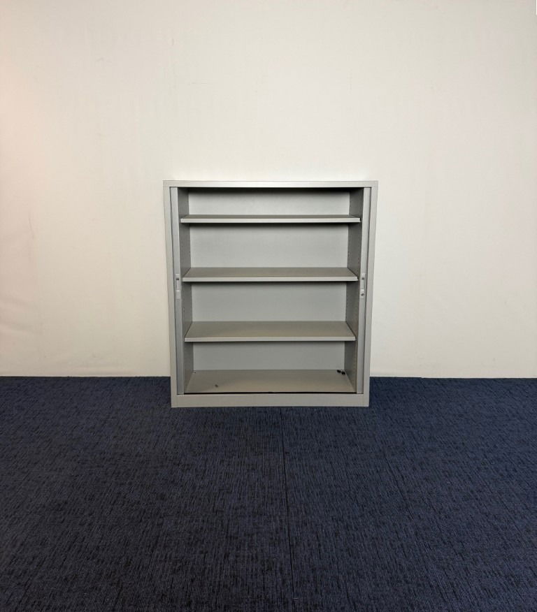 Roldeurkast Markant, aluminium, H 135 x B 120 x D 45 cm. - Afbeelding 4