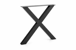 Stalen set X-poten - Kokermaat 100x100mm