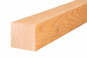 Douglas paal fijnbezaagd 100x100mm
