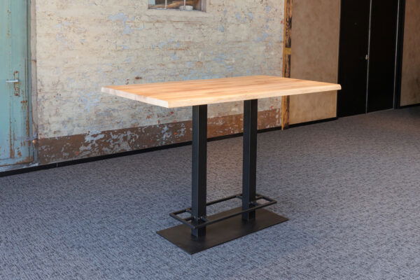 Stalen onderstel bartafel - Double - Afbeelding 2