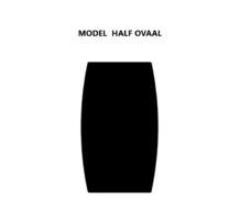 Model Half ovaal