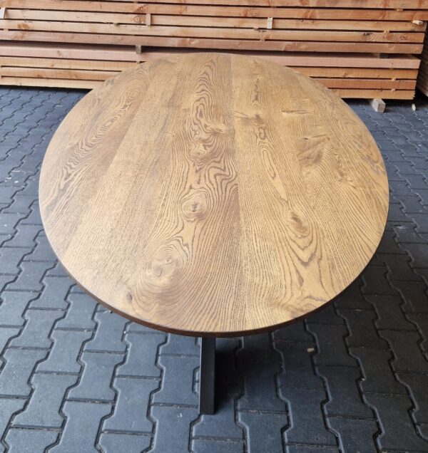 ACTIETAFEL - Ovaal 220x110cm - Matrixpoot - Kleur Black - Afbeelding 2