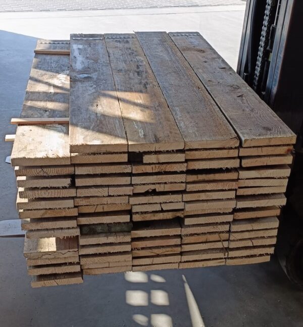RESTPARTIJ - 150cm - Gebruikt steigerhout 30x195mm