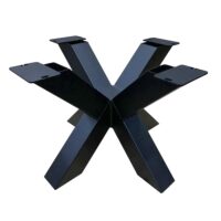 ACTIE ONDERSTEL Salontafel - Matrixpoot 50x50cm - Kokermaat 80x80mm