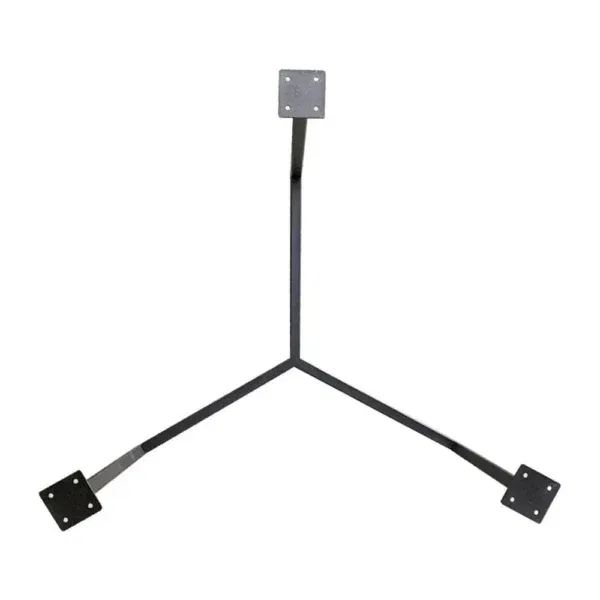 Stalen 3-poot onderstel salontafel - Rond - Afbeelding 2