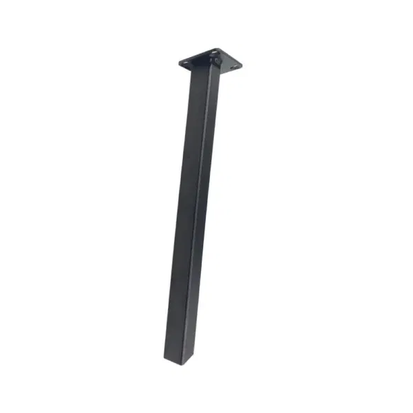 Stalen schuine poot salontafel - Vierkant - Kokermaat 25x25mm