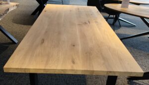 ACTIE TAFELBLAD - Rechthoek - 220x100cm - Rechte rand