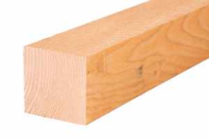 Douglas paal fijnbezaagd 120x120mm