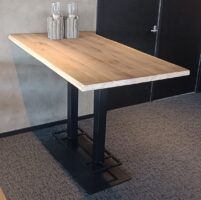 ACTIE BARTAFEL - Rechthoek 160x90cm - Boomrand - Natural